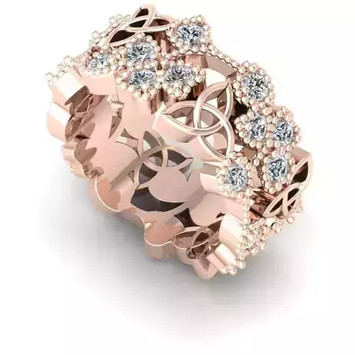 3d CAD RING File NJ-2304-R 3D print model