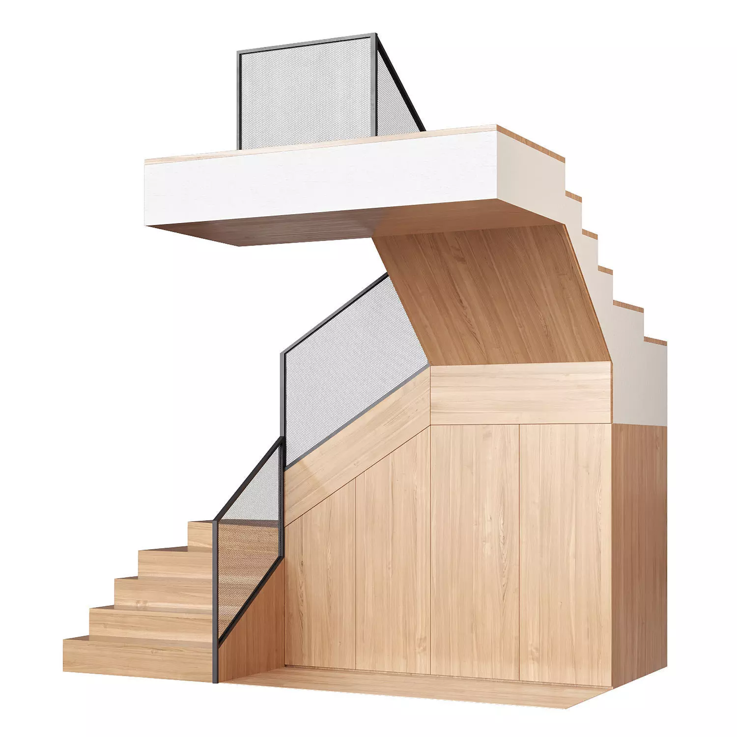 Staircase 15 3D model_0