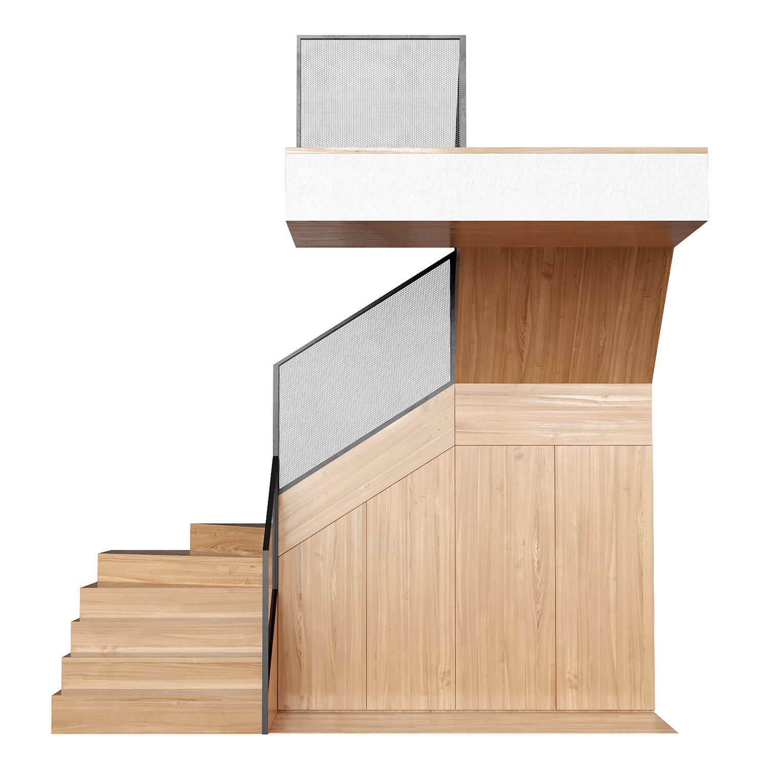 Staircase 15 3D model_2