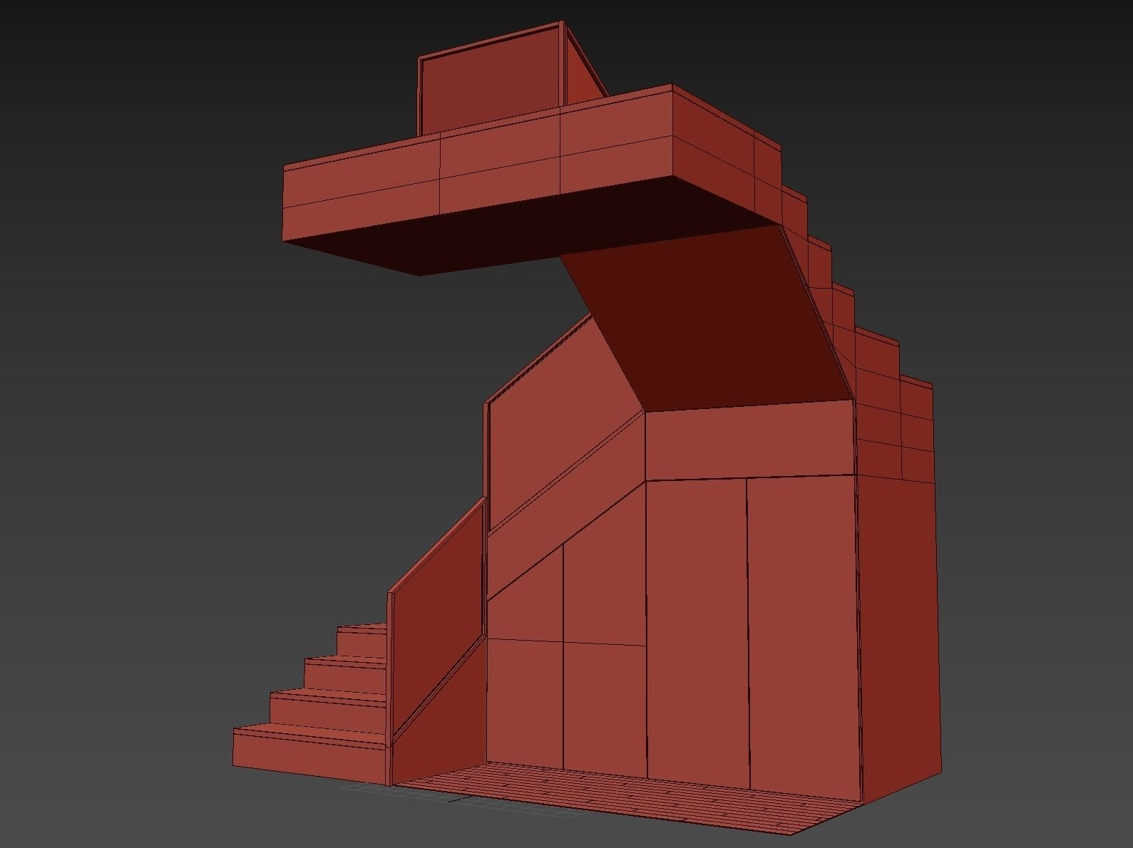 Staircase 15 3D model_27