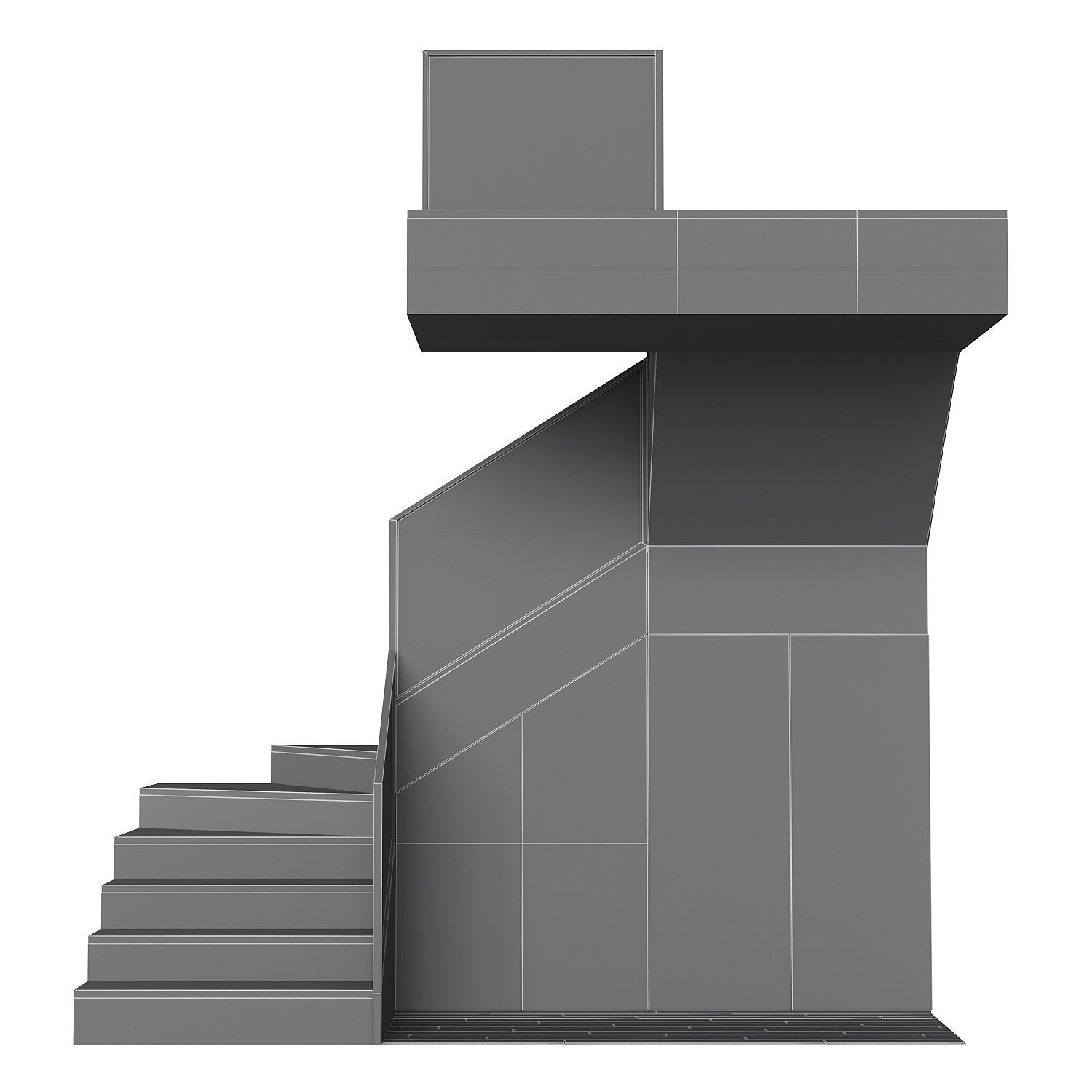 Staircase 15 3D model_8