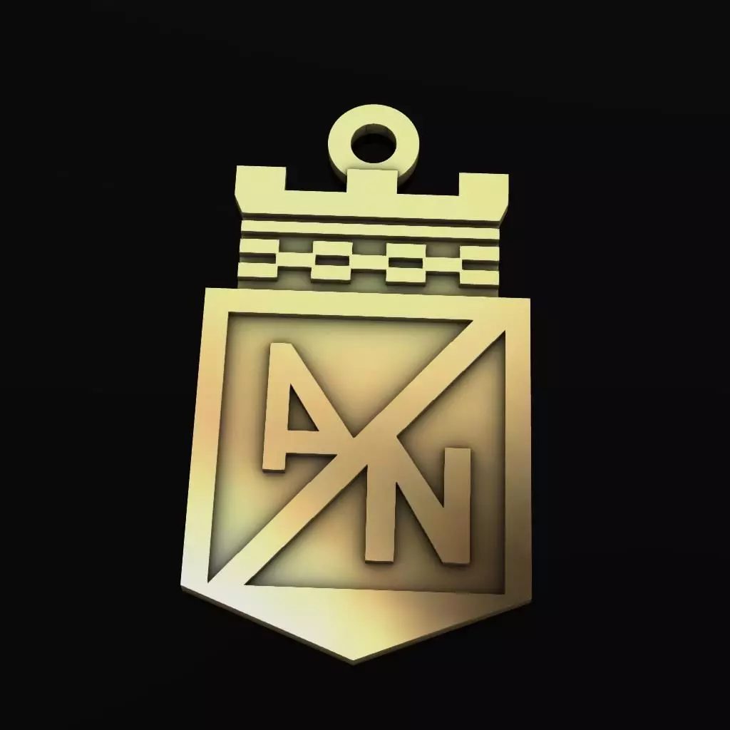 DIJE ESCUDO DE EL NACIONAL 3D print model