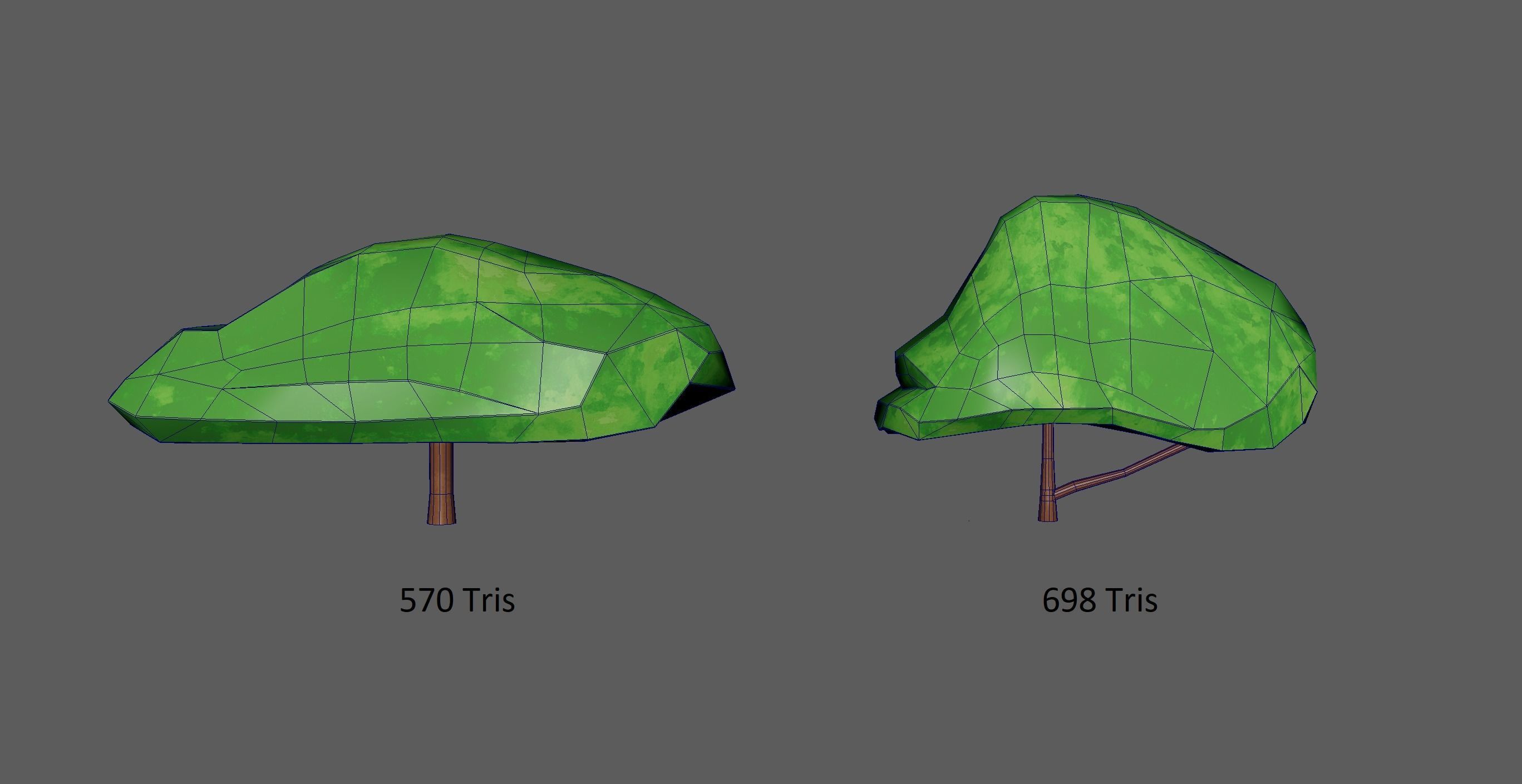 32 Game ready Stylized Plants package with Texture  Low-poly 3D model_13