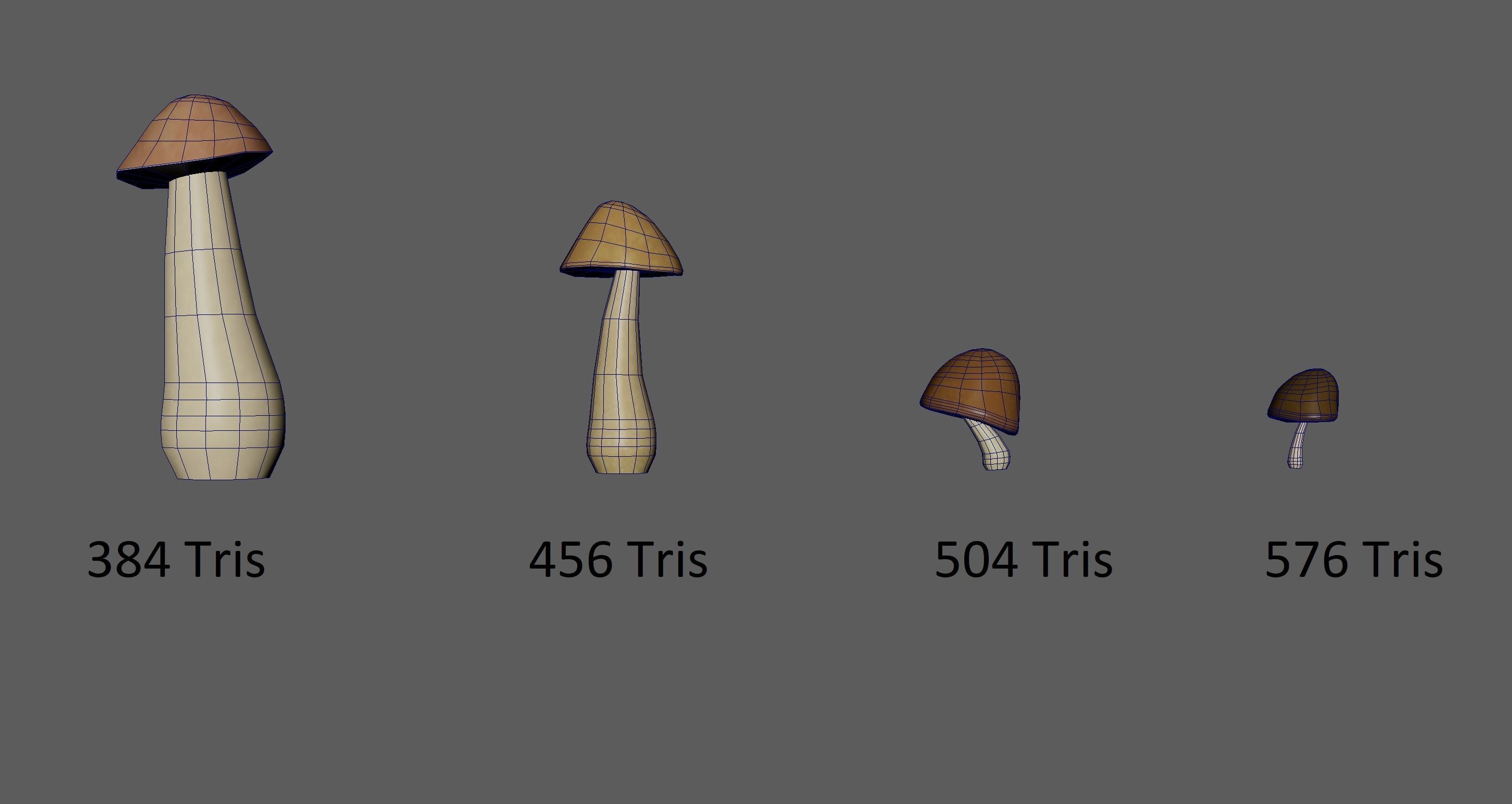 32 Game ready Stylized Plants package with Texture  Low-poly 3D model_12