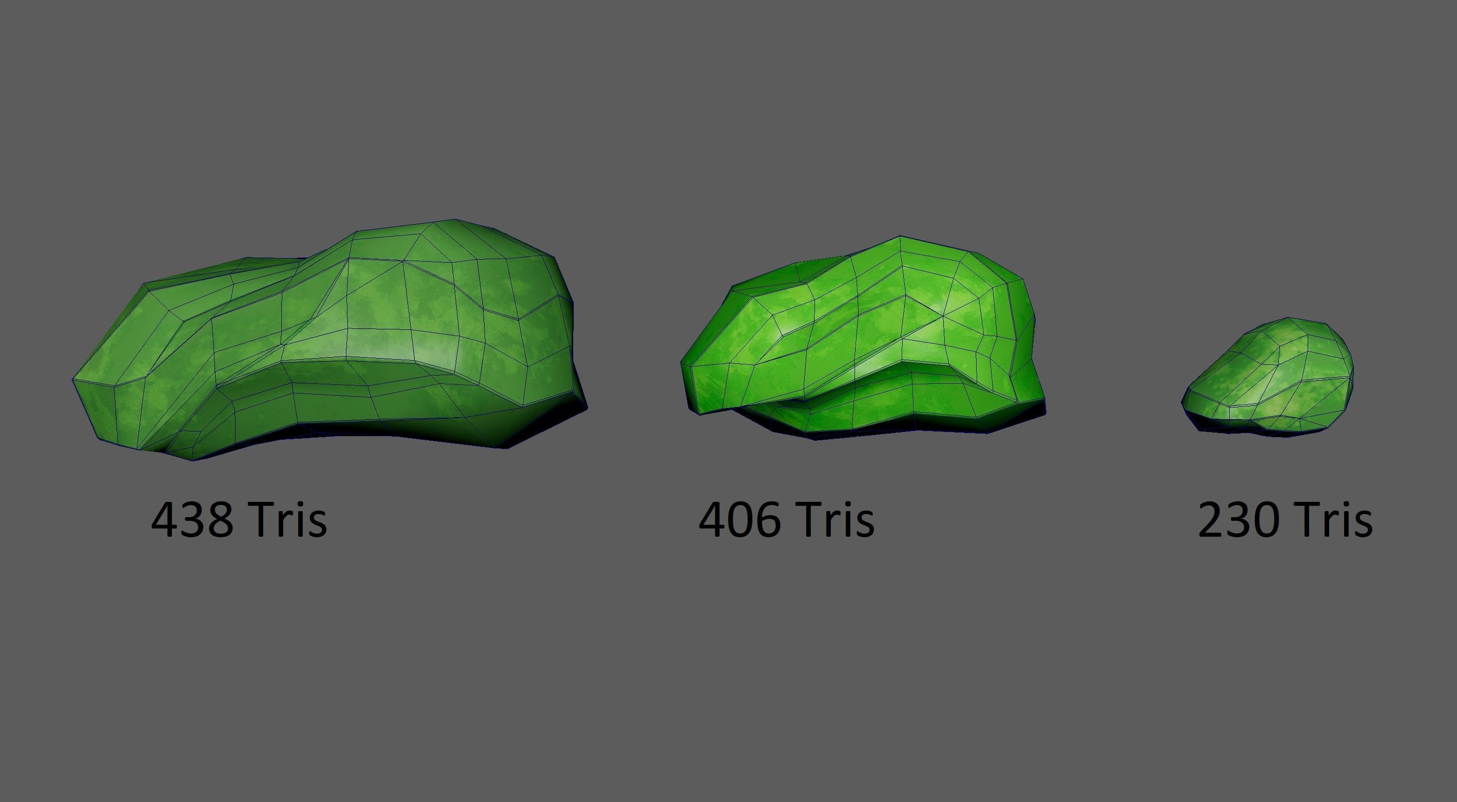 32 Game ready Stylized Plants package with Texture  Low-poly 3D model_15