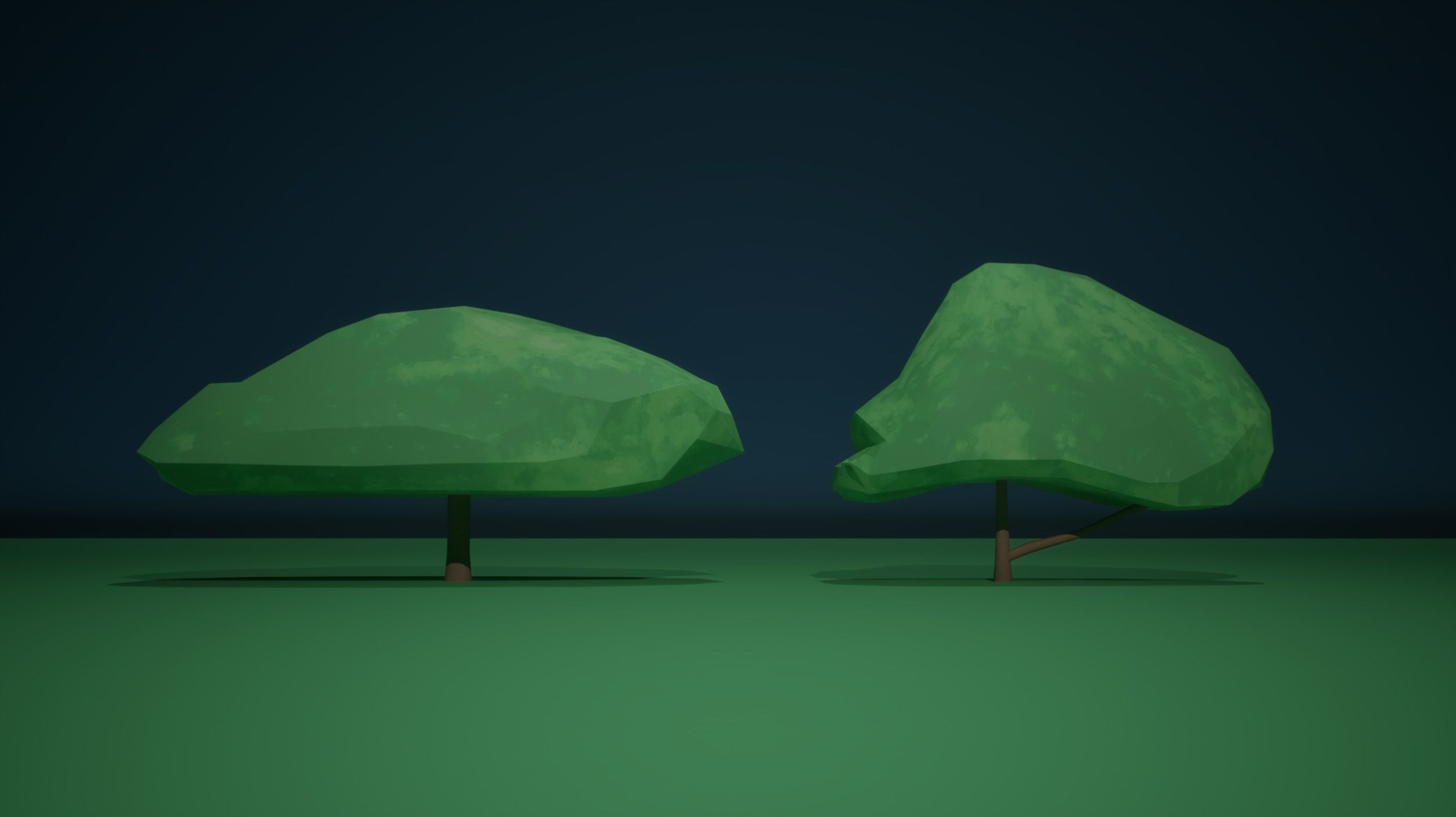 32 Game ready Stylized Plants package with Texture  Low-poly 3D model_6