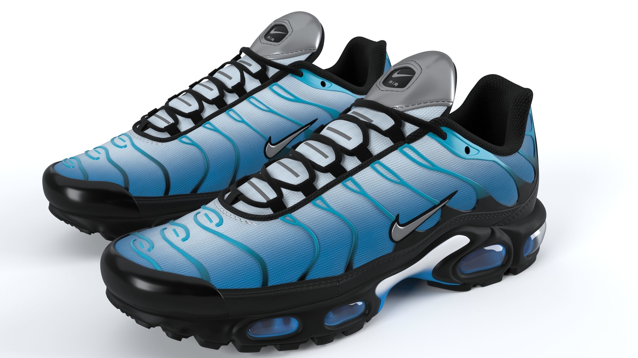 Air Max Plus PBR 3D model_5