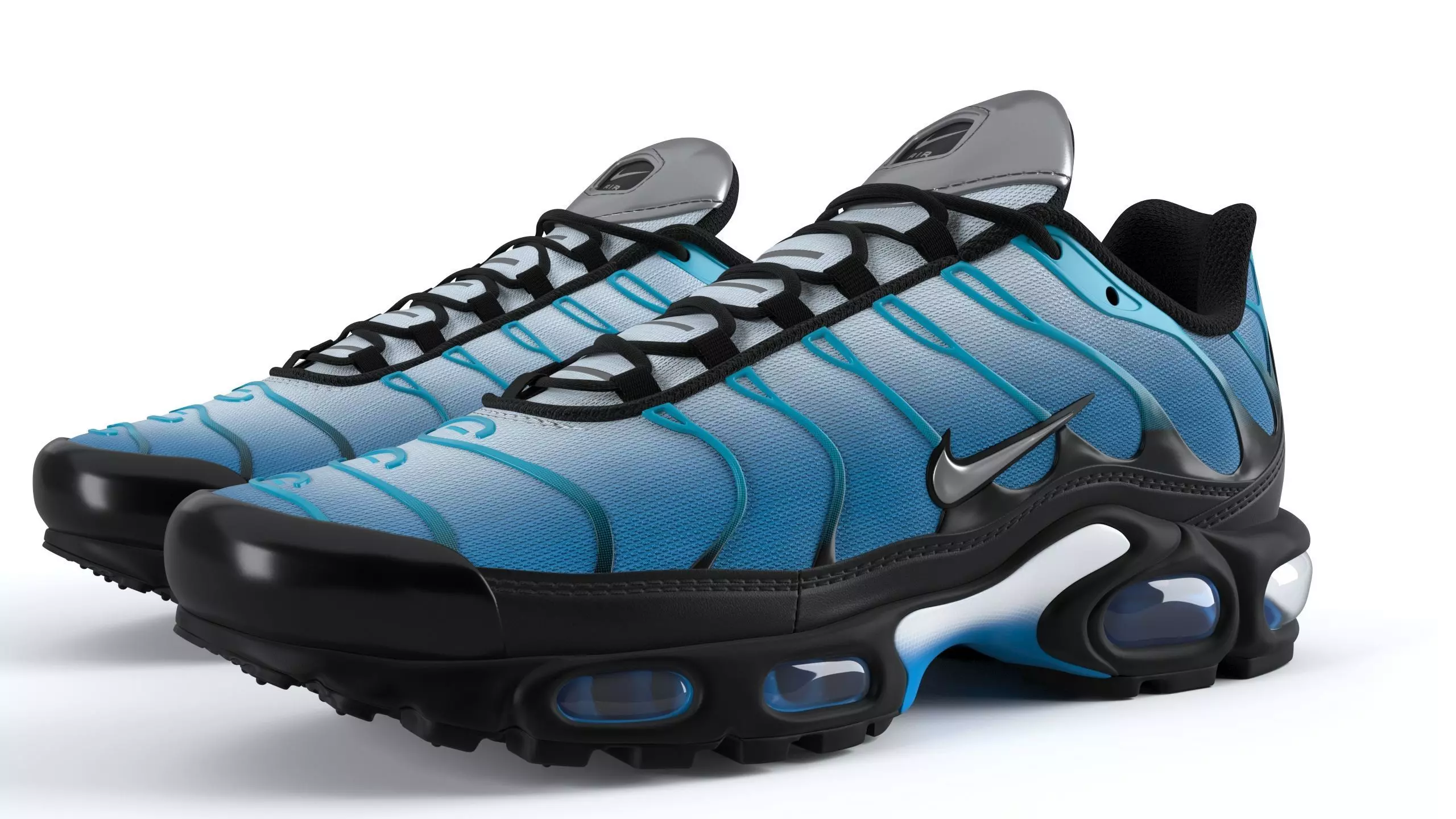 Air Max Plus PBR 3D model_0