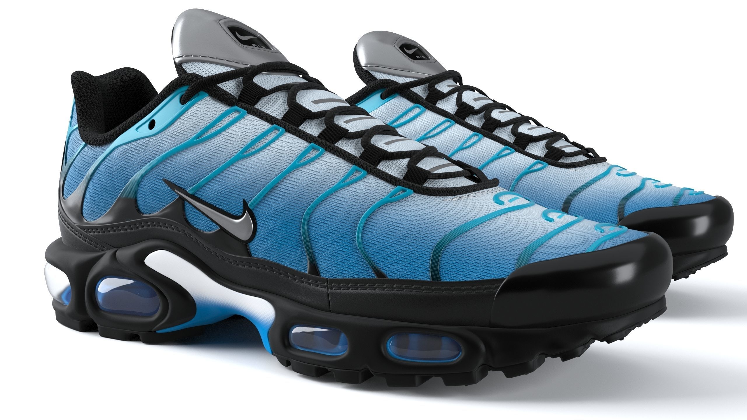 Air Max Plus PBR 3D model_1