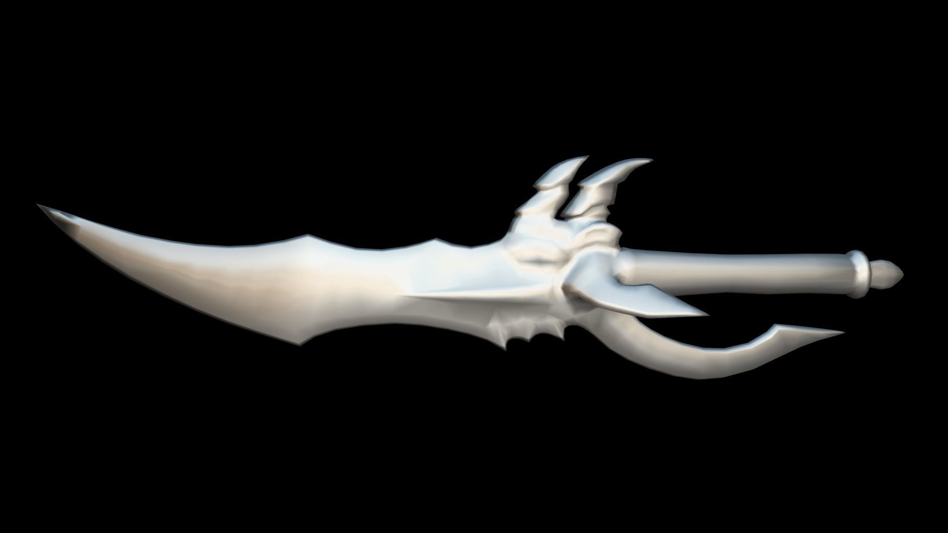 Solo Leveling - Dagger Packages Low-poly 3D model_8