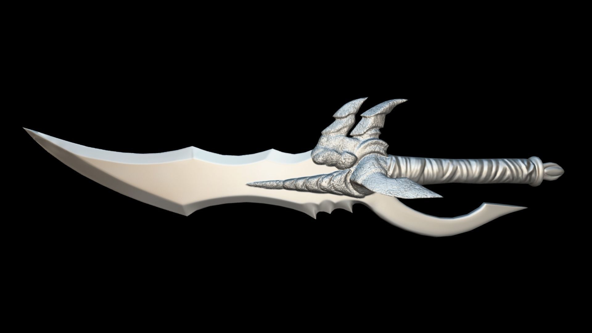 Solo Leveling - Dagger Packages Low-poly 3D model_7