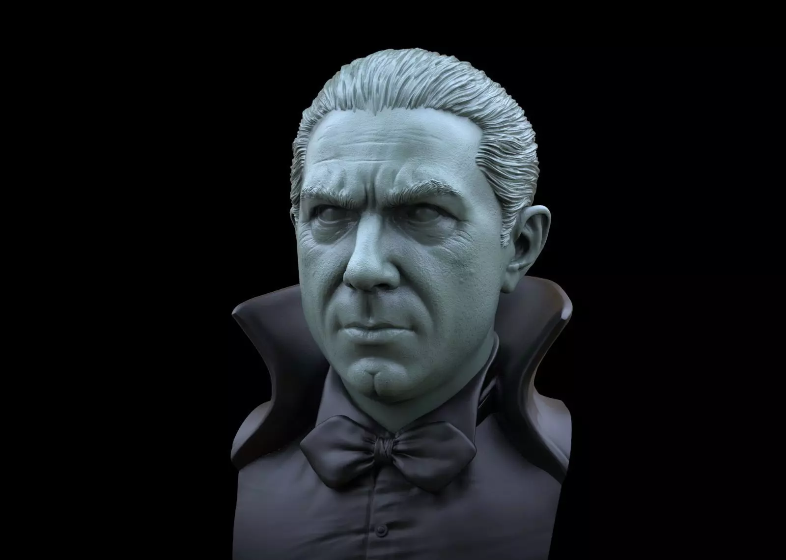 Dracula 1931 - Bela Lugosi - Bust 3D print model_0