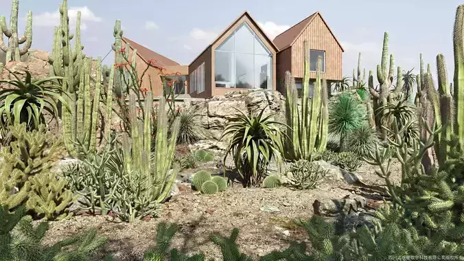 Maxtree Plant Models Vol 138 - Mesh