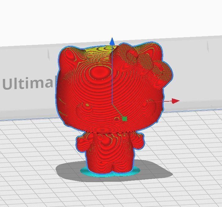 Hello Kitty Funko Pop 3D print model_3