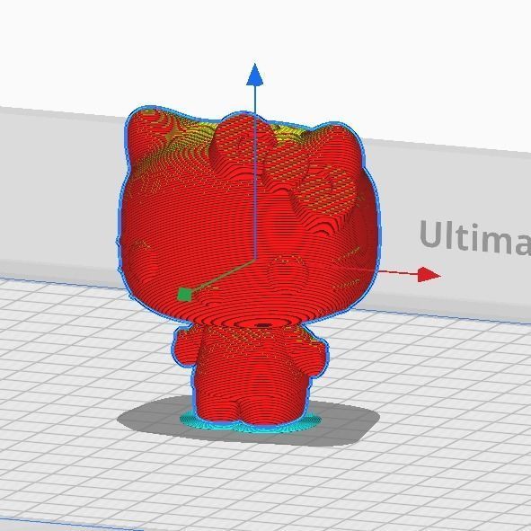 Hello Kitty Funko Pop 3D print model_2