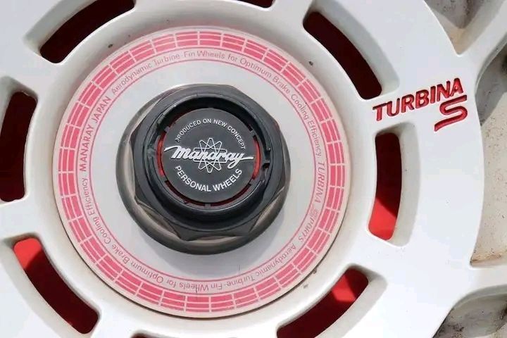 Center Caps Manaray Turbina Wheels 3D print model_1