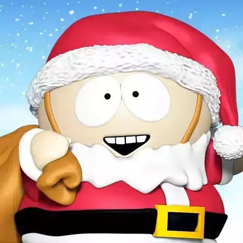 CARTMAN Santa Claus Outfit - South Park Christmas  FIGURINE 3D print model