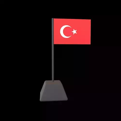 Turkey Flag v1 001