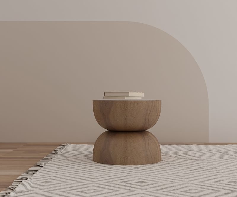 Side table 3D model_5