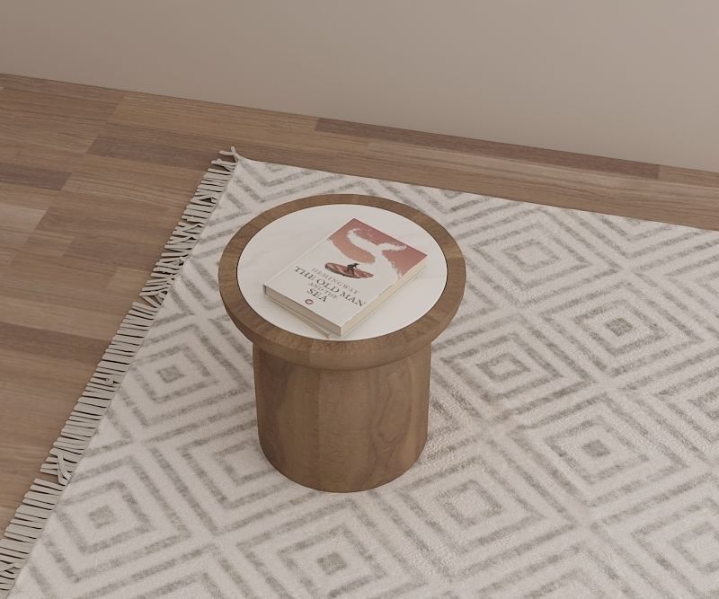 Side table 3D model_8
