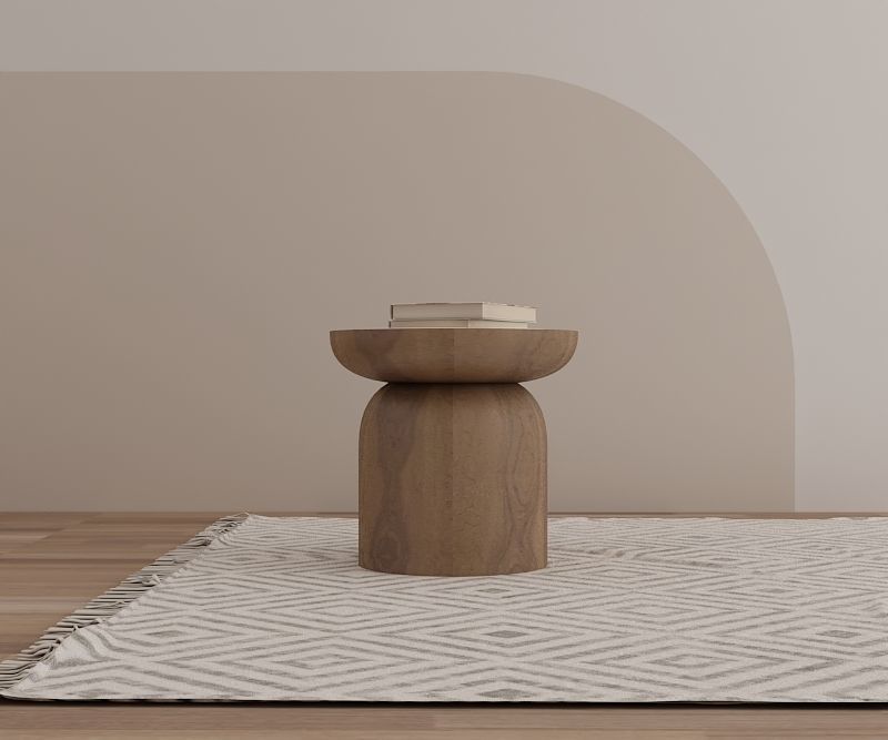 Side table 3D model_7