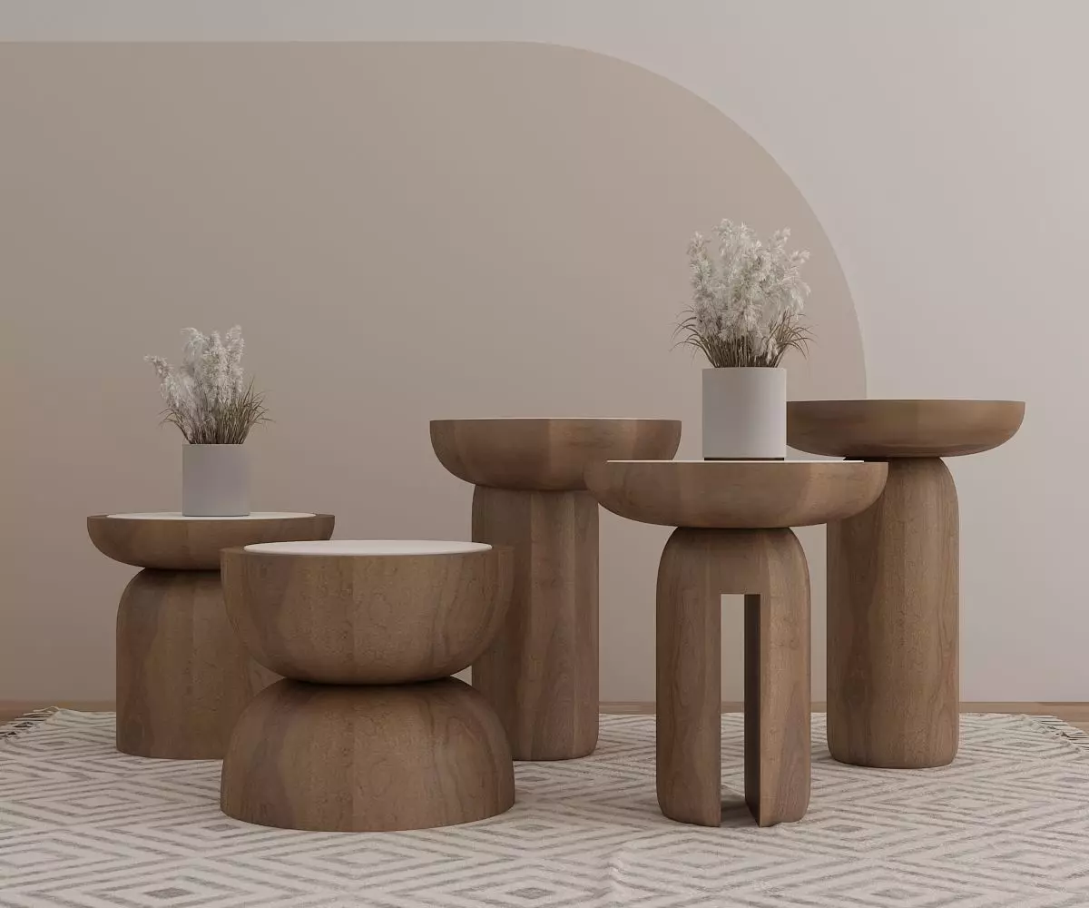 Side table 3D model_0