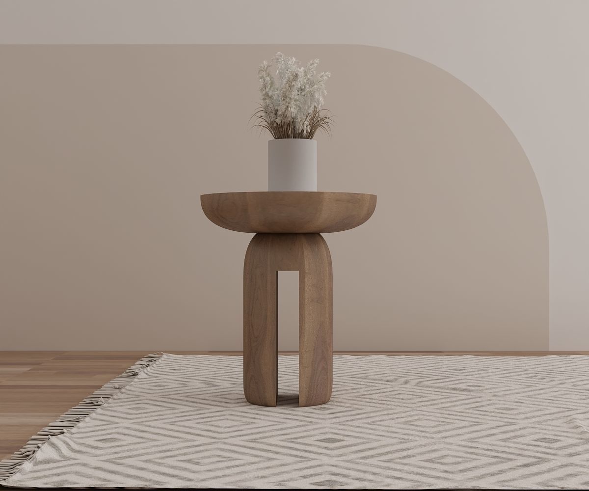Side table 3D model_3