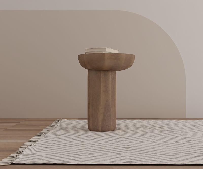 Side table 3D model_9