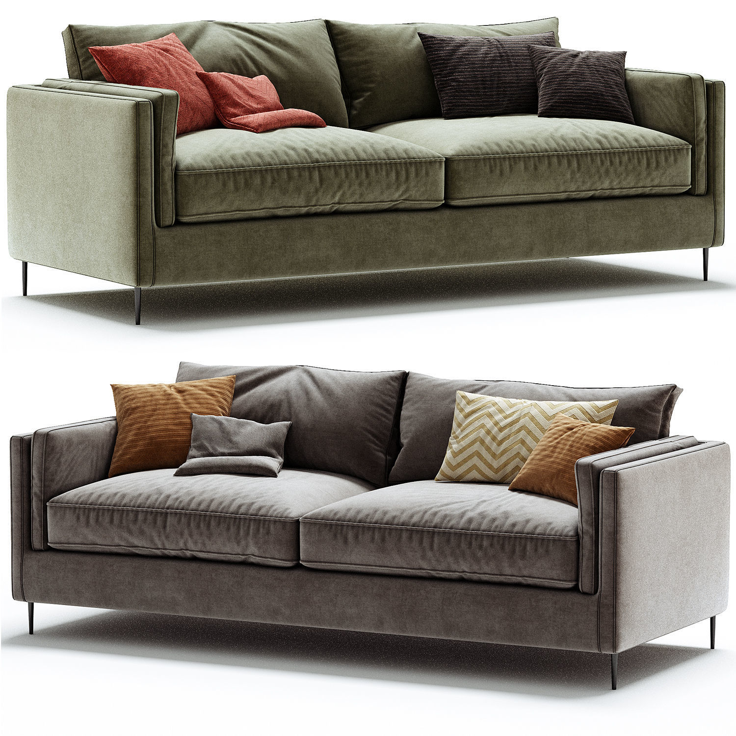 Emery Sofa Sapphire Birch 3D model_1