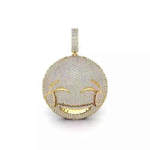 Emotional Pendent 3d Model and Render Detail