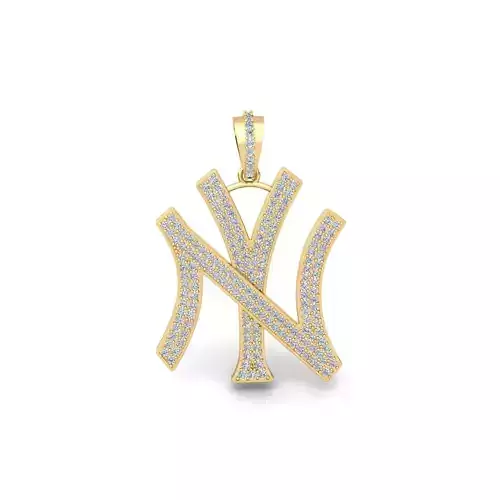 N Y pendent 3d Model and Render Detail