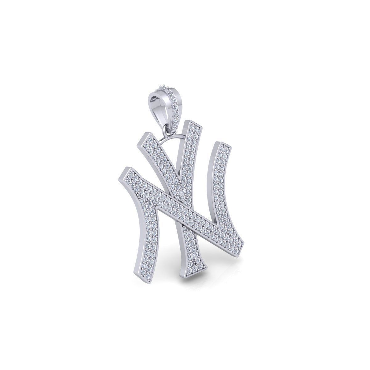 N Y pendent 3d Model and Render Detail 3D print model_5