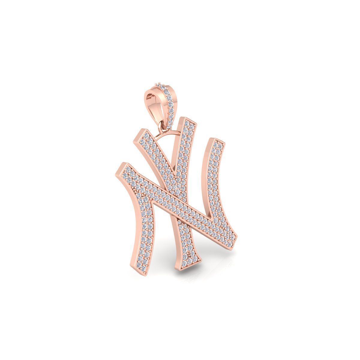 N Y pendent 3d Model and Render Detail 3D print model_4