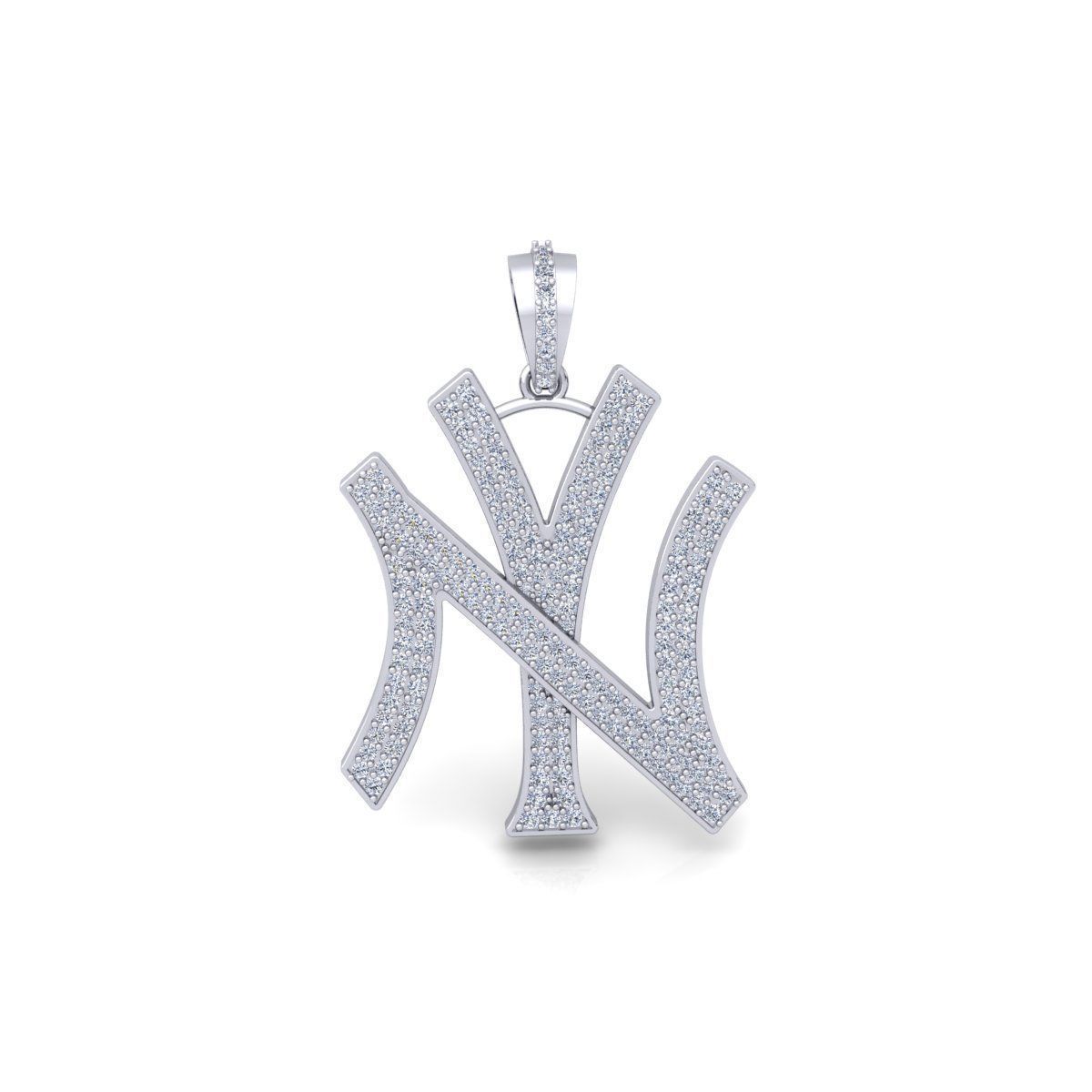 N Y pendent 3d Model and Render Detail 3D print model_2