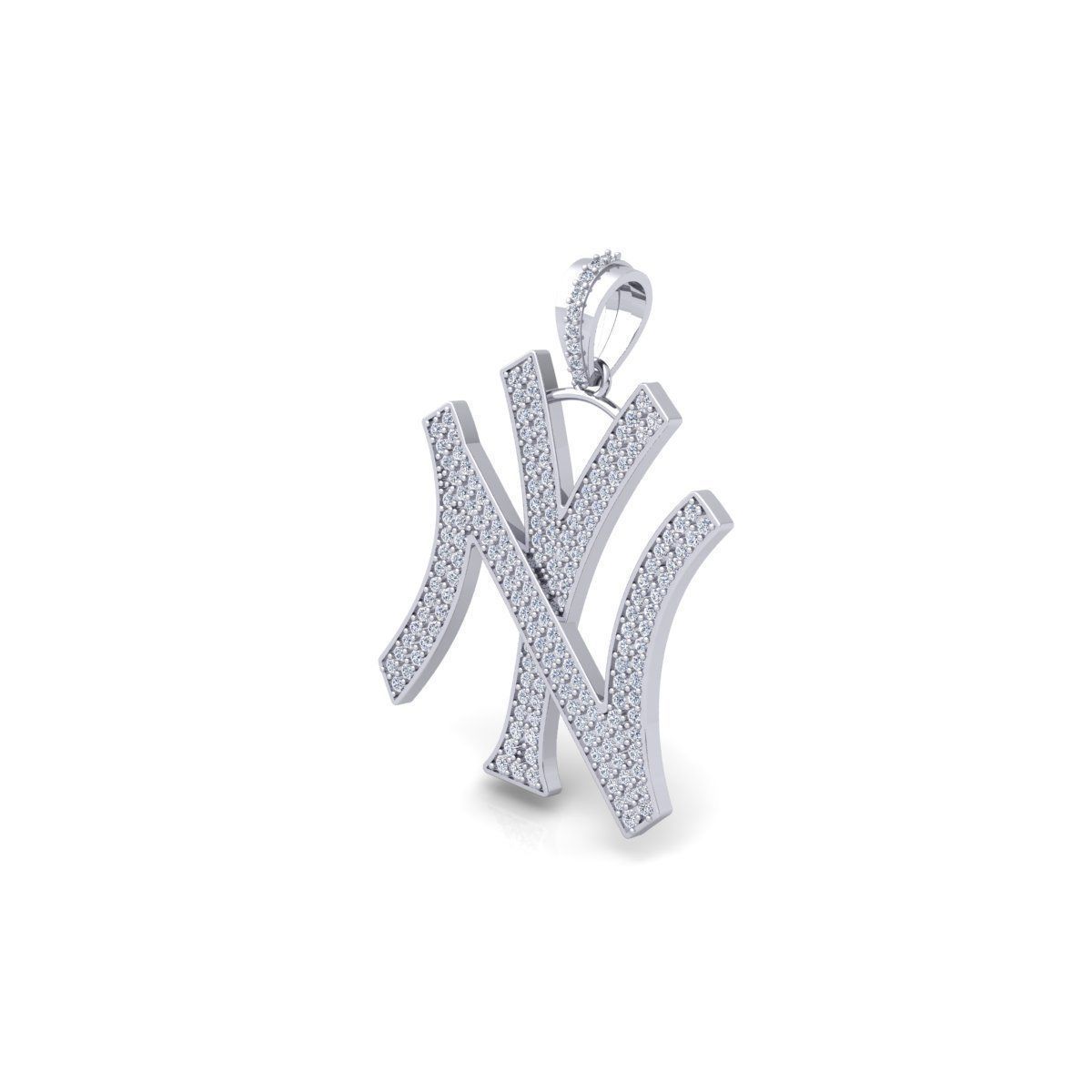 N Y pendent 3d Model and Render Detail 3D print model_8