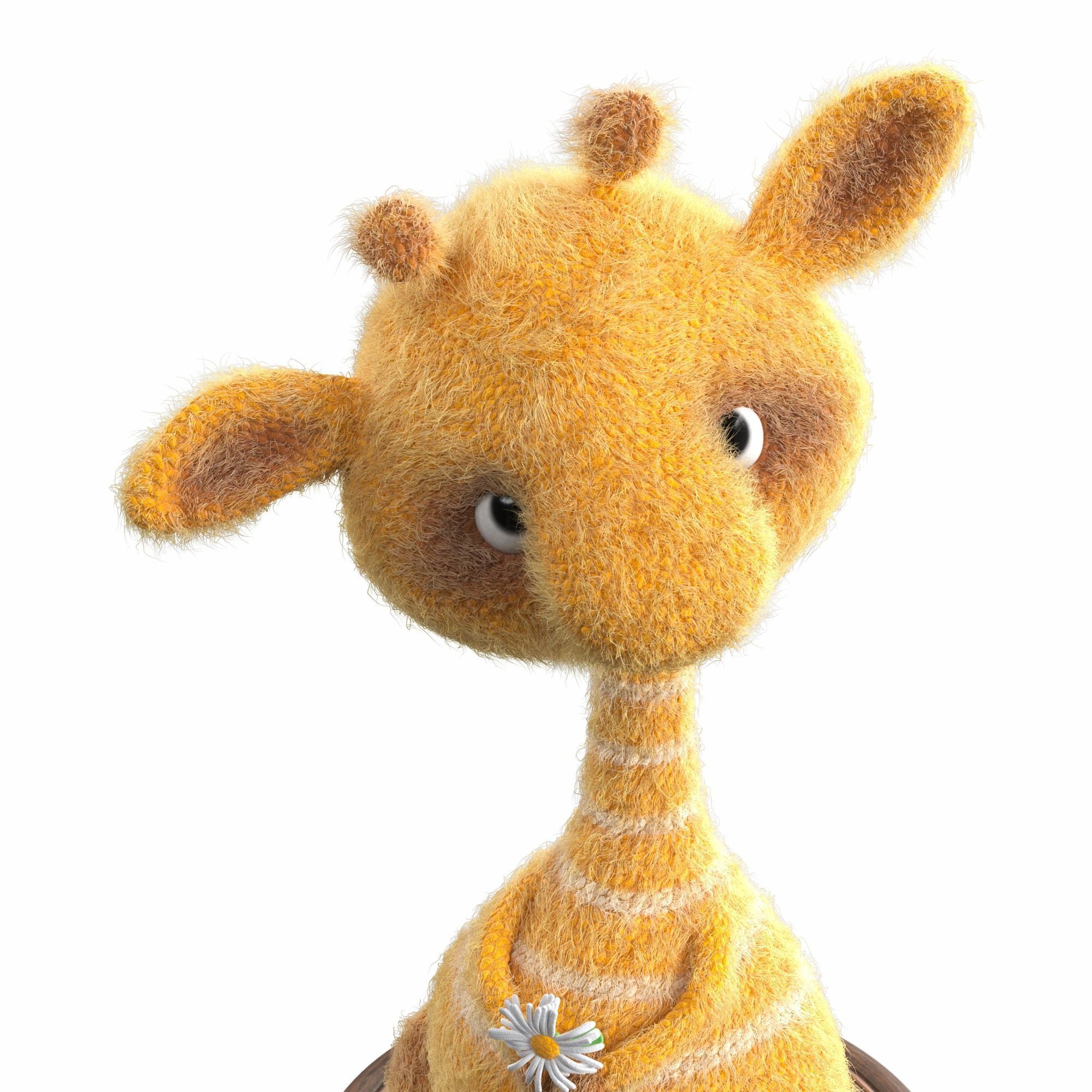 Giraffe Ray 3D model_2