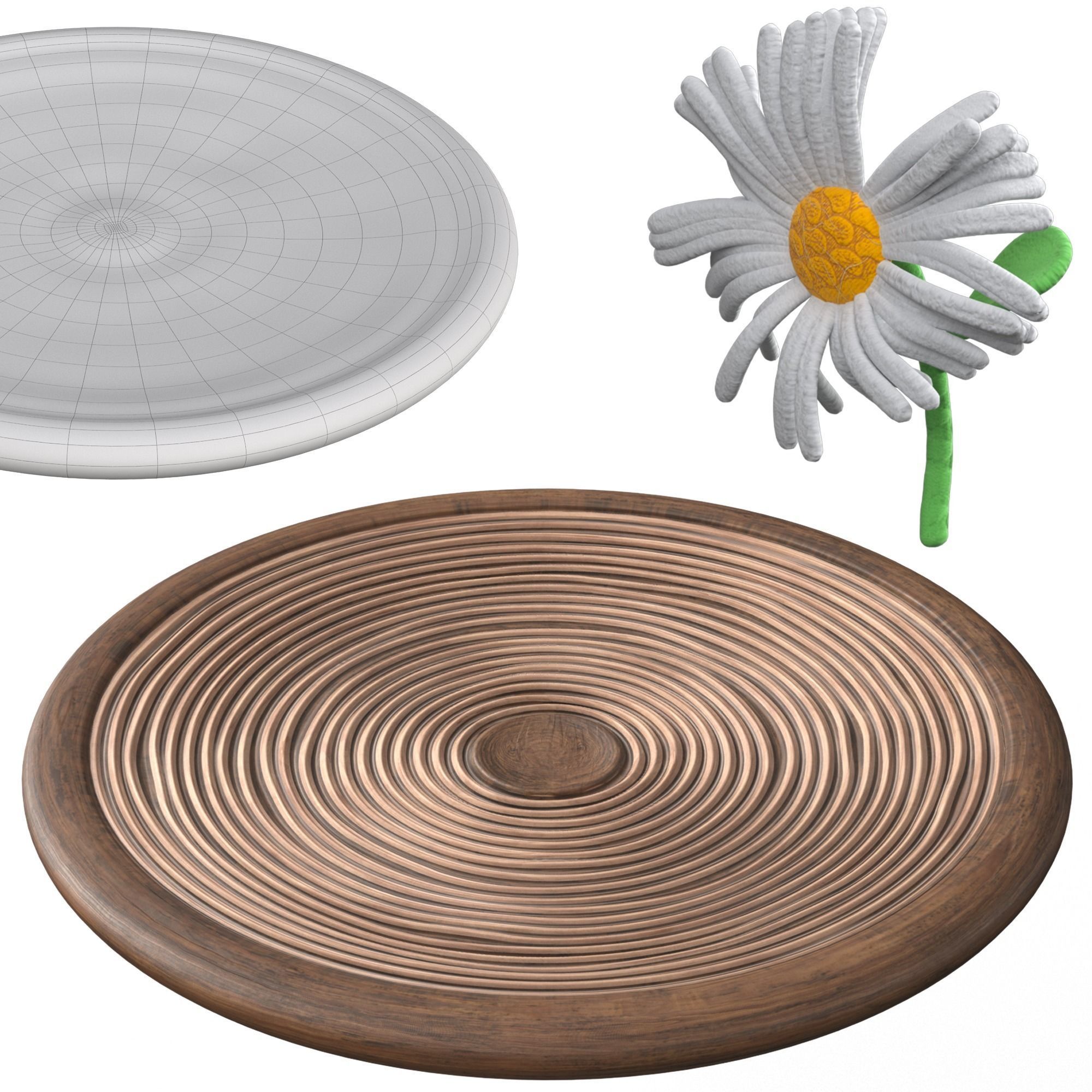 Giraffe Ray 3D model_4