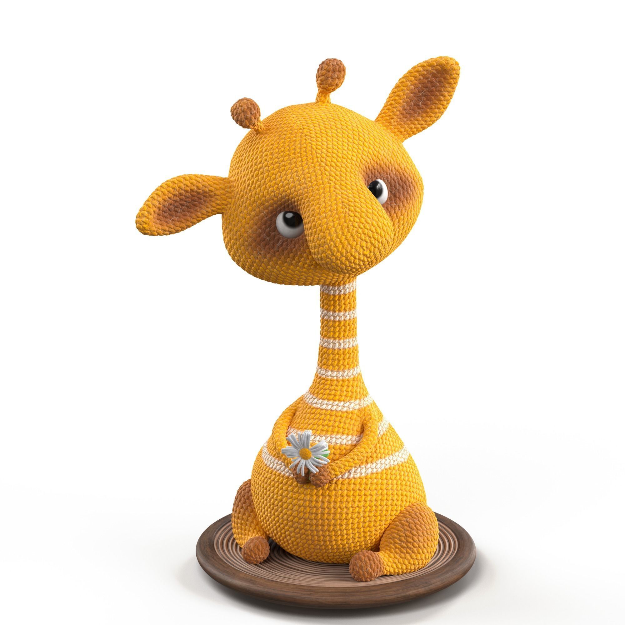 Giraffe Ray 3D model_3