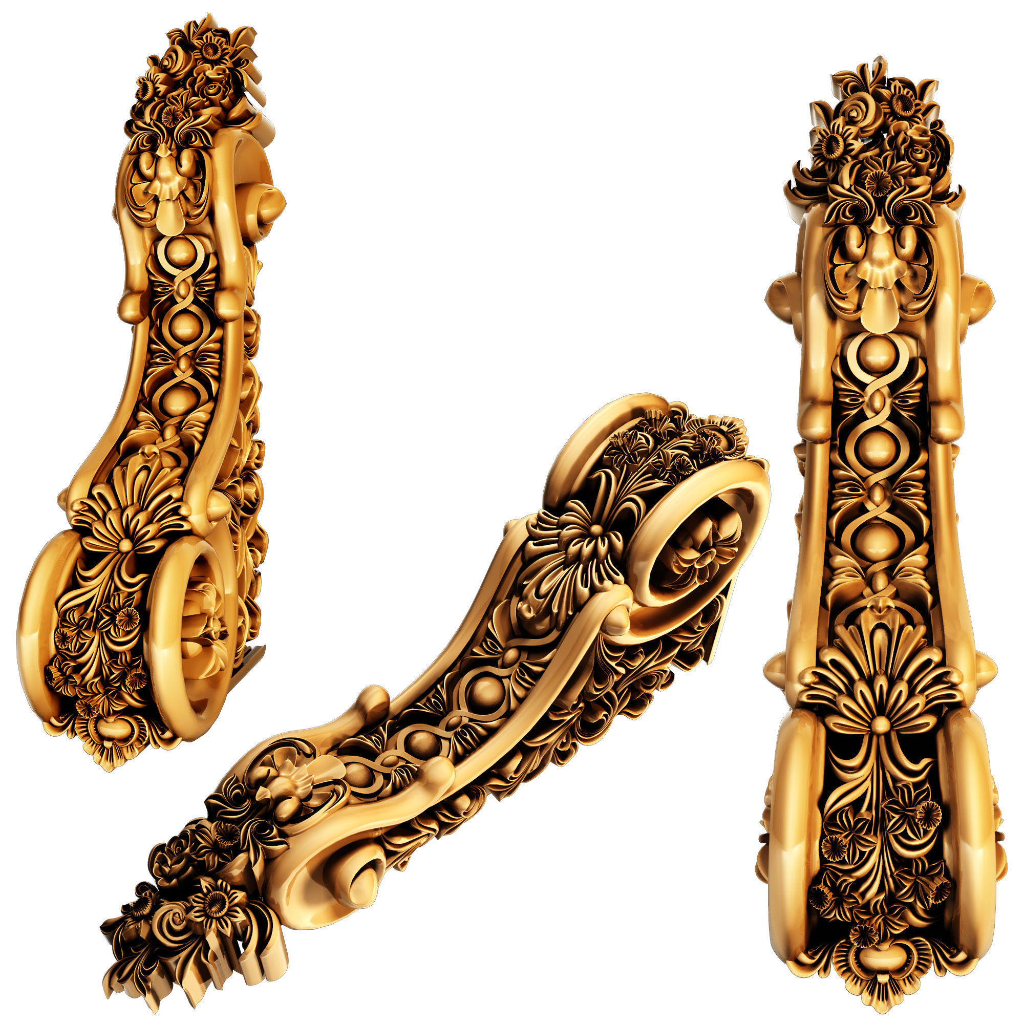 Decorative Ornamental  44 3D model_1