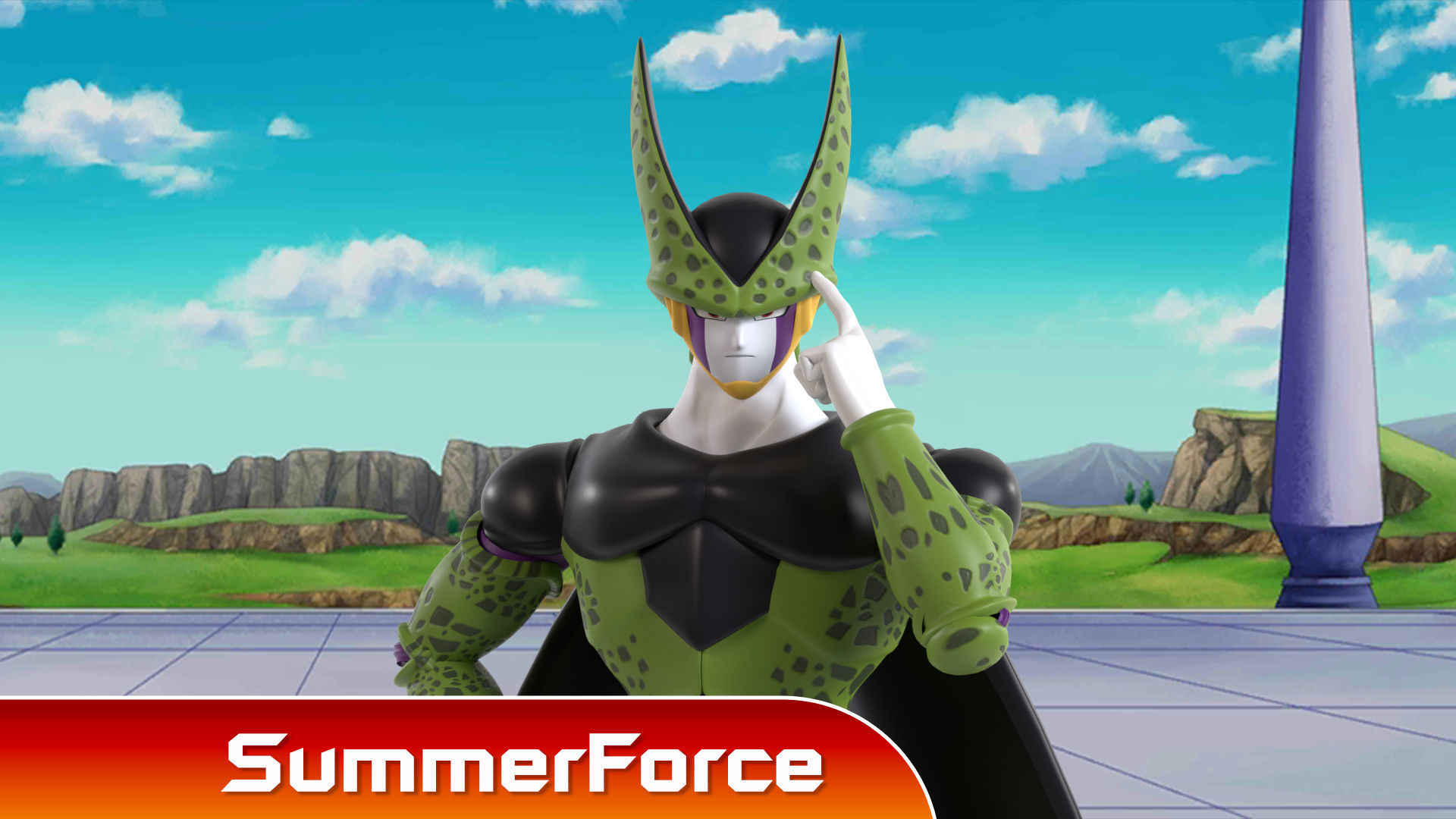 Cell Final Form - Dragonball 3D model_1