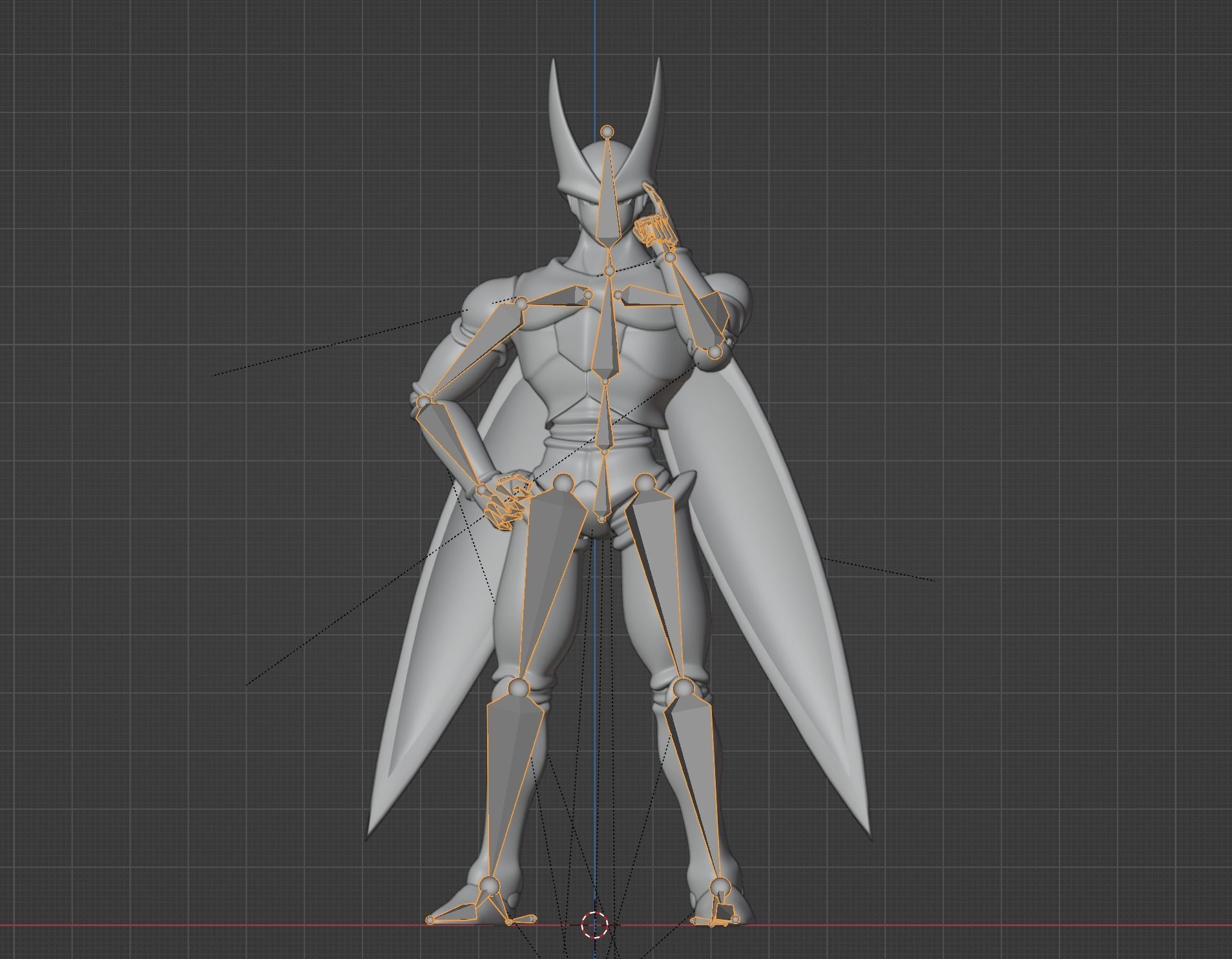 Cell Final Form - Dragonball 3D model_13