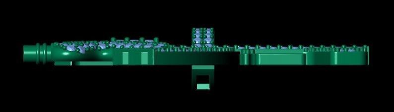 Fancy Gun Pendent 3d Model and Render Detail 3D print model_13