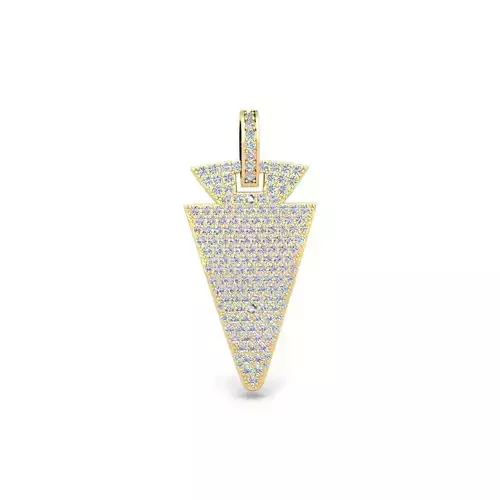 Small Fancy Pendent 3d Model and Render 