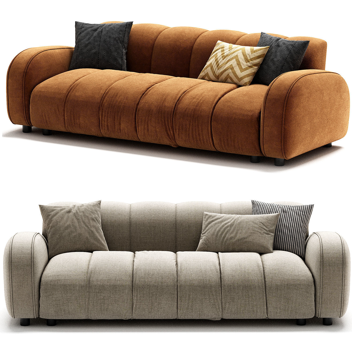 Renzo Sofa Lukas Ranch 3D model_2
