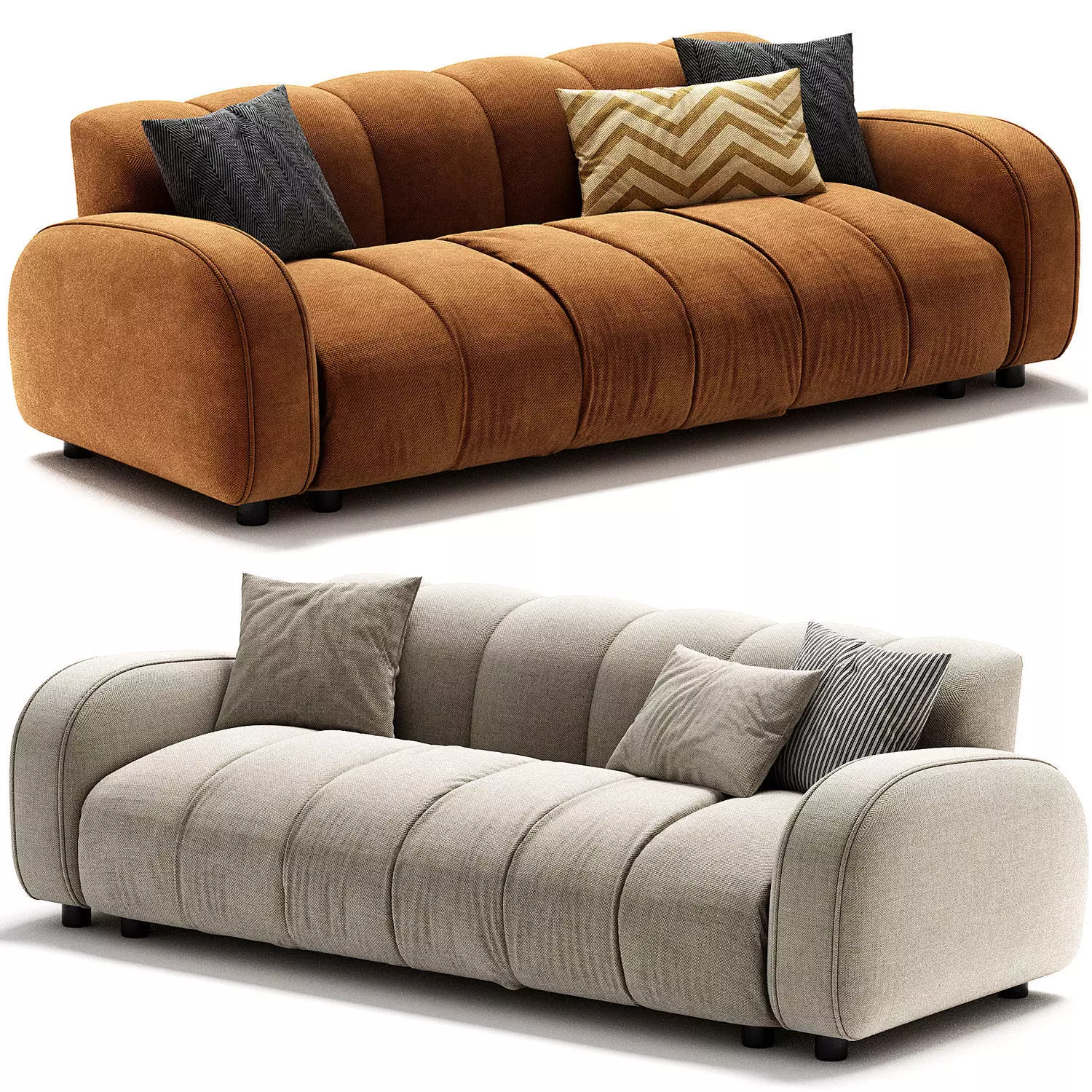Renzo Sofa Lukas Ranch 3D model_0