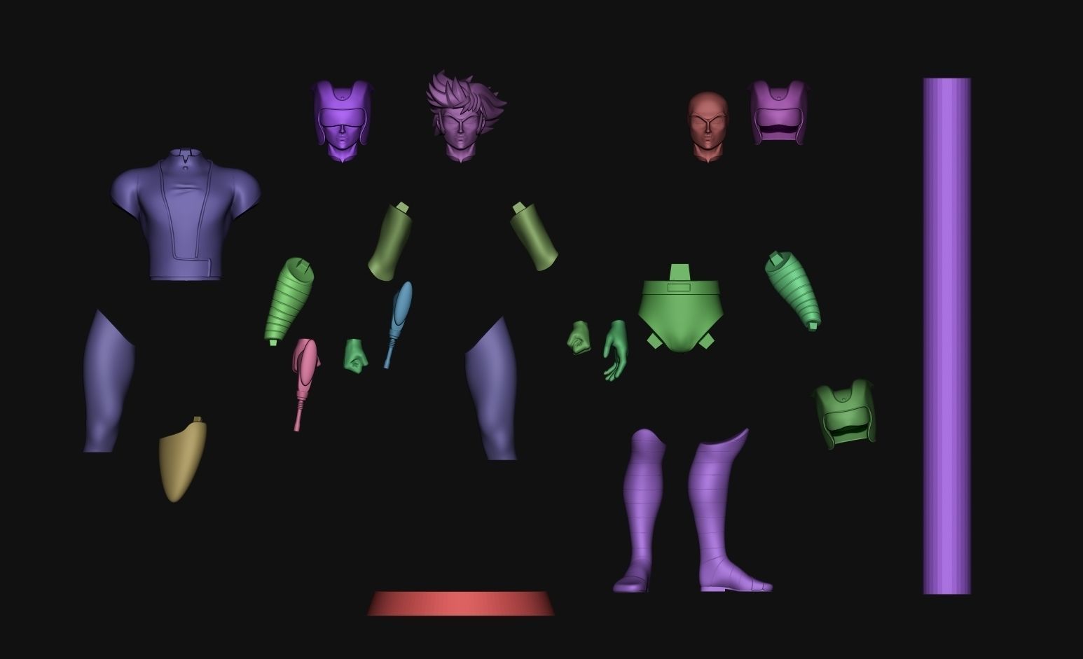 Koji Kabuto  Mazinger Z 3D print model_12