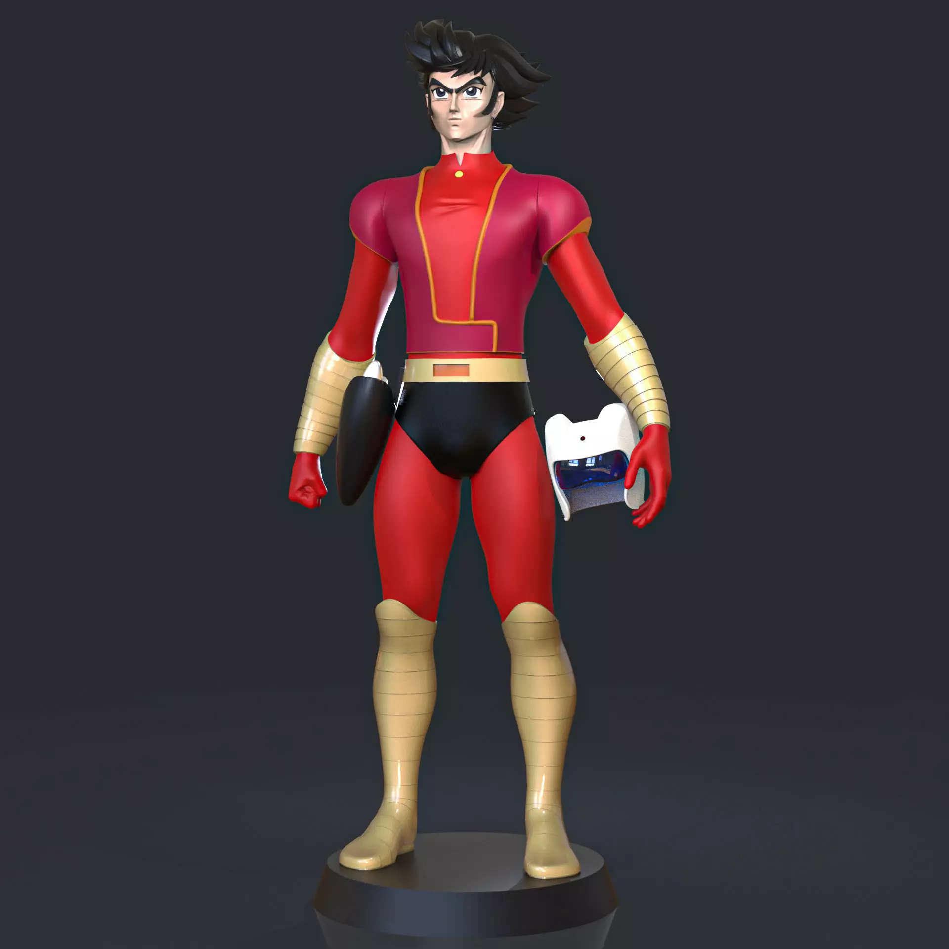 Koji Kabuto  Mazinger Z 3D print model_0