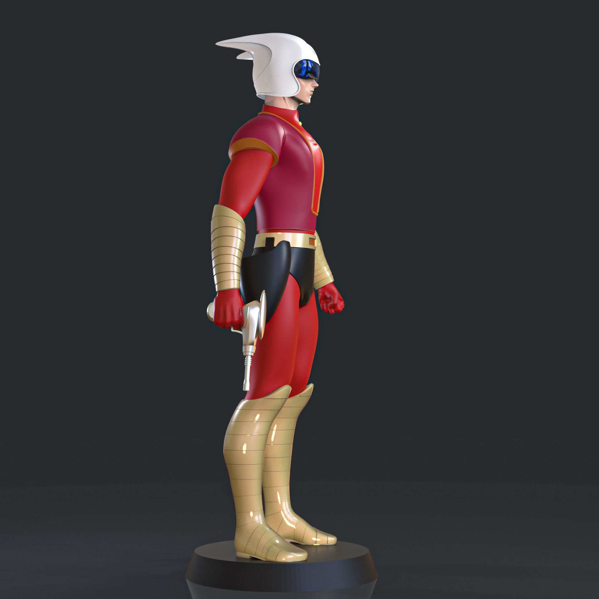 Koji Kabuto  Mazinger Z 3D print model_5