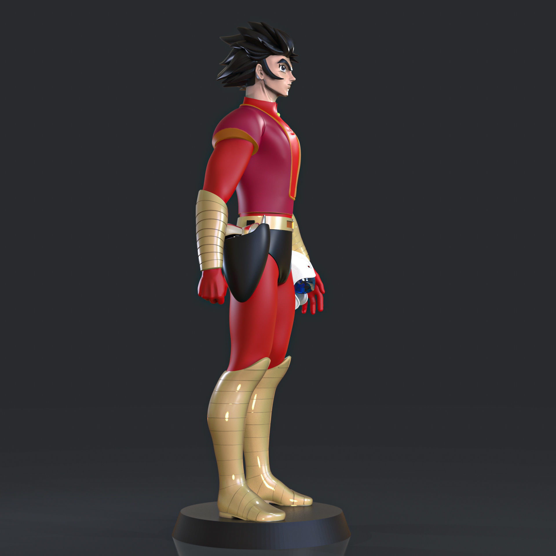 Koji Kabuto  Mazinger Z 3D print model_4