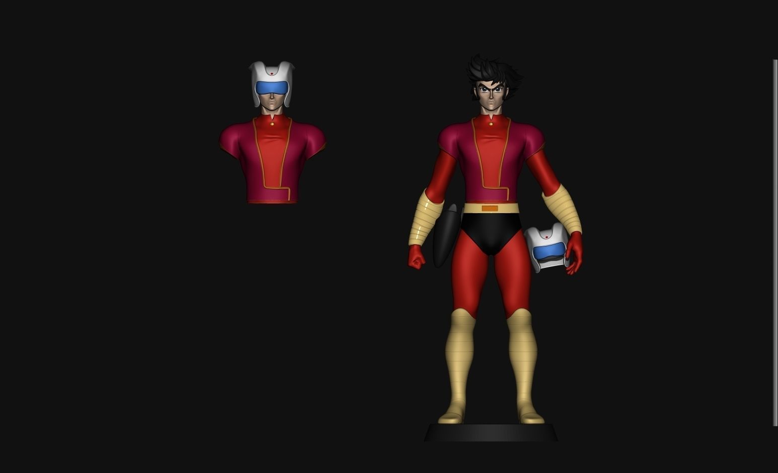 Koji Kabuto  Mazinger Z 3D print model_13